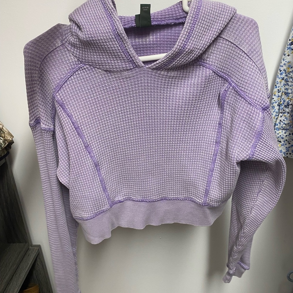 Cropped hoodie